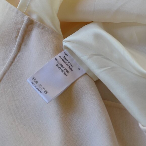 Robert Talbott Sleeveless Wool Shift Dress Size 12 - Picture 6 of 10